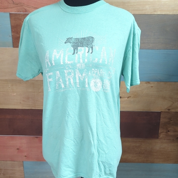 5/$25Mint Green Men's T-Shirt - Picture 1 of 3